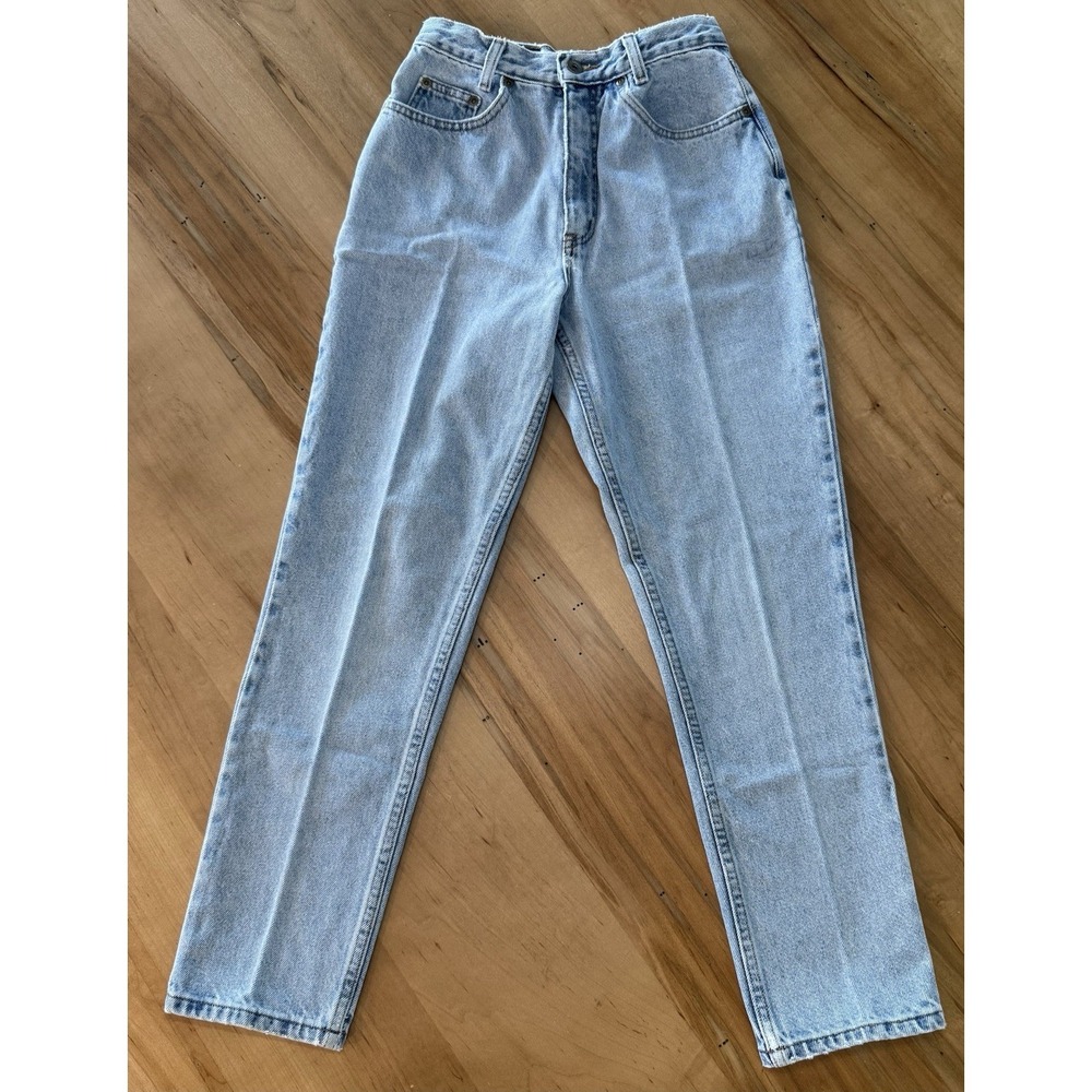 L.A. Blues Women's Straight Jeans Light Wash 100% Cotton Blue Denim 5-Pocket‎